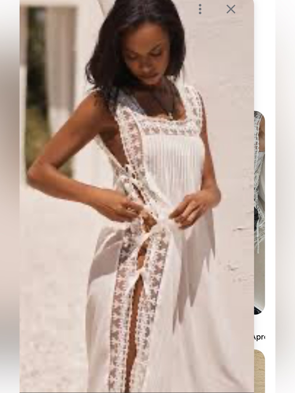 NWT retail $160 size ALL #Anthropologie, #Reclectic. “Soft Tie-Apron Tunic”.